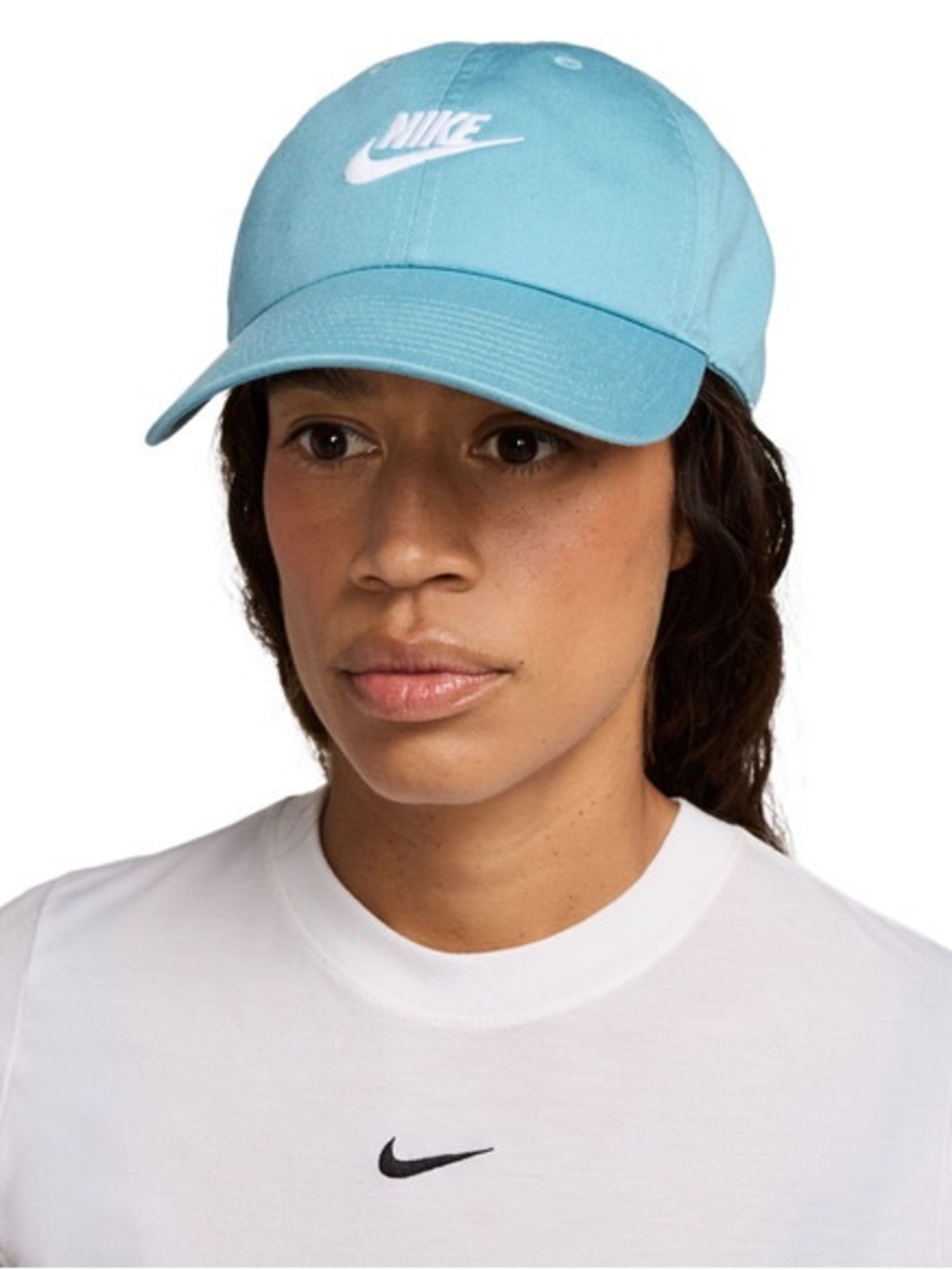 Nike Club Cap with White Swoosh-L/Xl